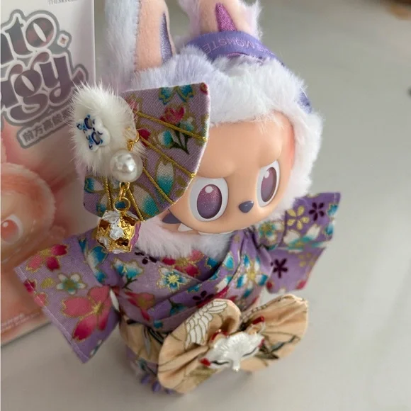 Labubu Plush Doll “LUCK” Pop Mart's The BIG ENERGY Series in CUSTOM OUTFIT~NWB - Picture 3 of 11